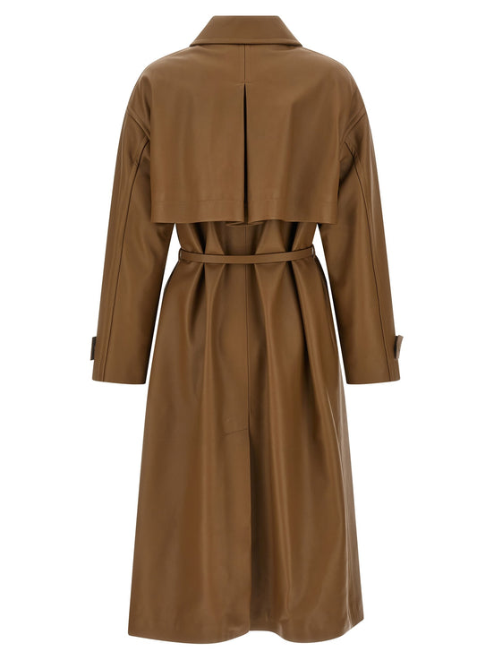 Fendi Nappa trench coat