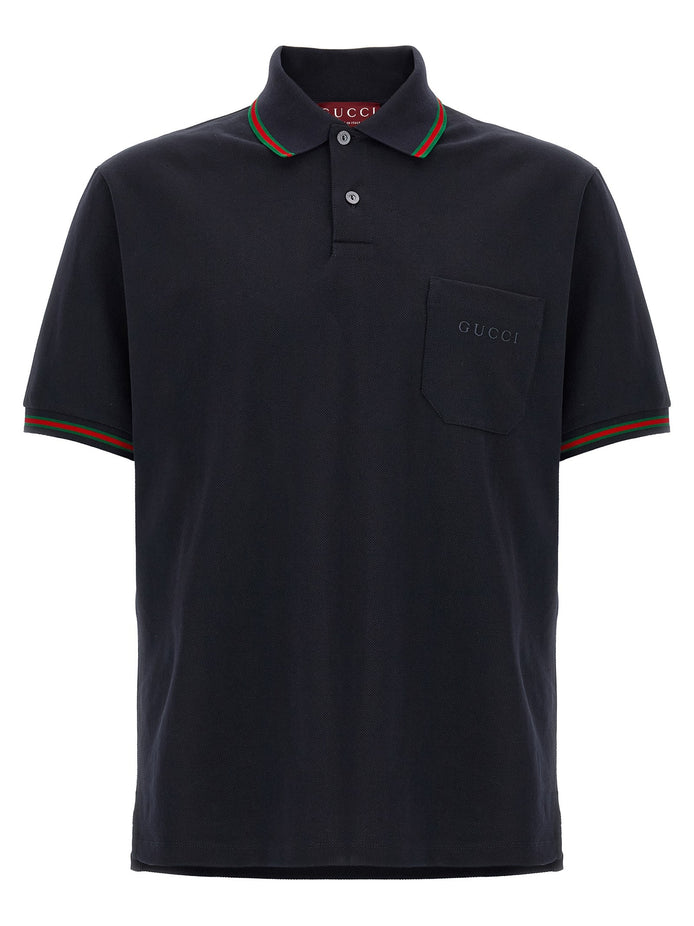 'Nastro Web' polo shirt