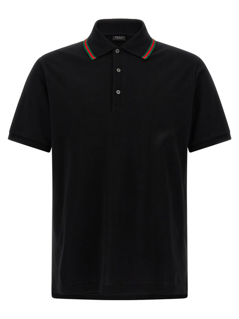 'Nastro Web' polo shirt
