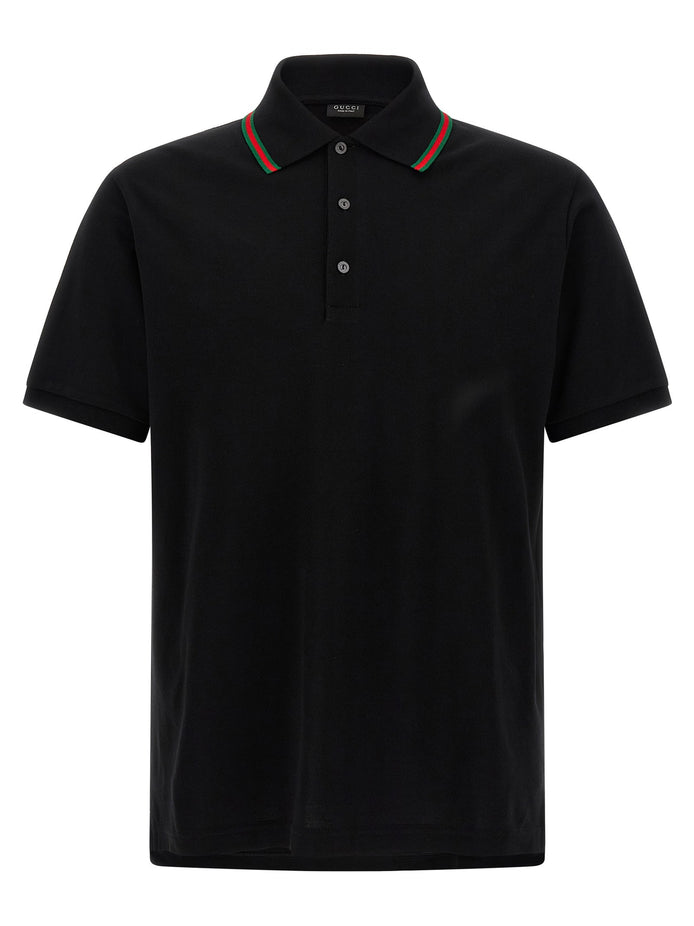 'Nastro Web' polo shirt