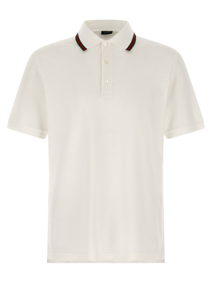 'Nastro Web' polo shirt