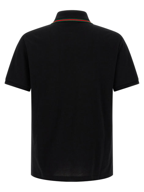 Gucci 'Nastro Web' polo shirt