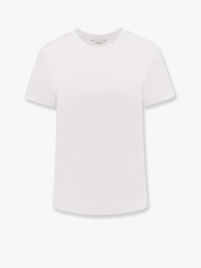 Nerina cotton t-shirt with Max Mara embroidery