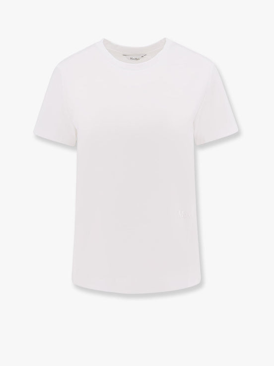 Nerina cotton t-shirt with Max Mara embroidery