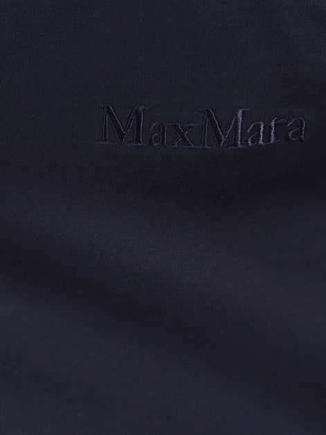 Nerina cotton t-shirt with Max Mara embroidery
