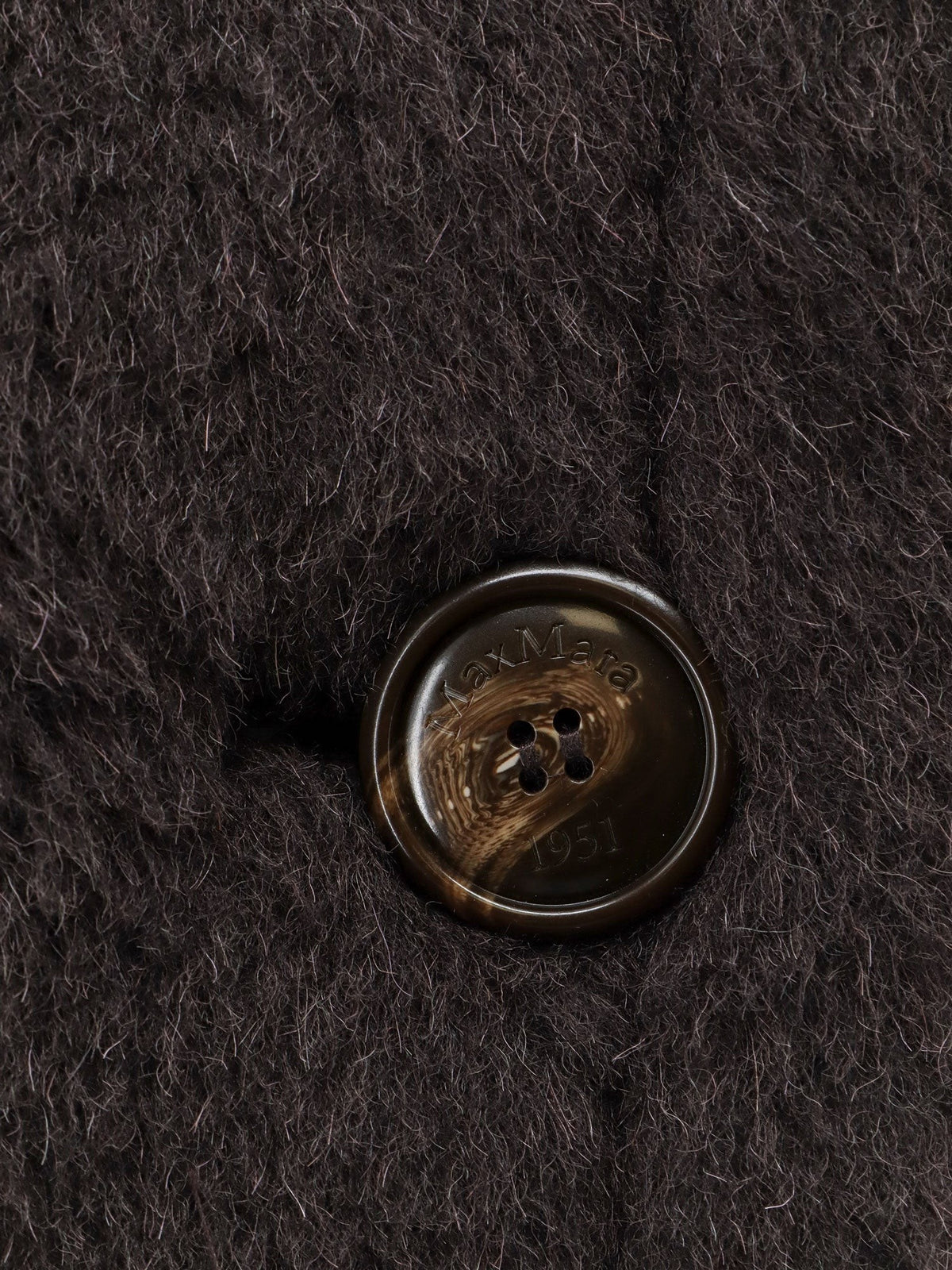 Max Mara Newterzo1 alpaca, virgin wool and silk coat