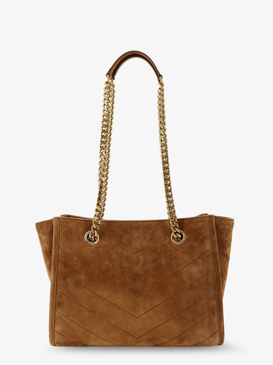 Saint Laurent Niki suede shopping bag