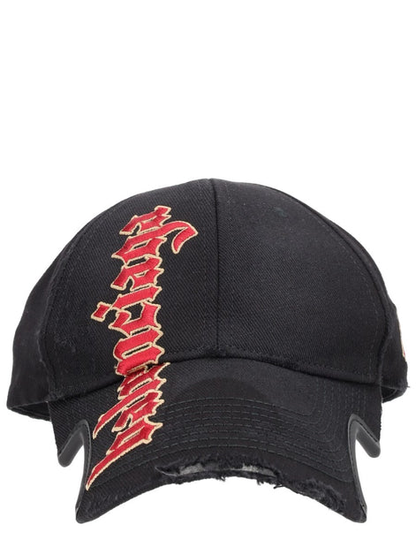 "NO CLOSURE GOTHIC PLACEMENT" HAT