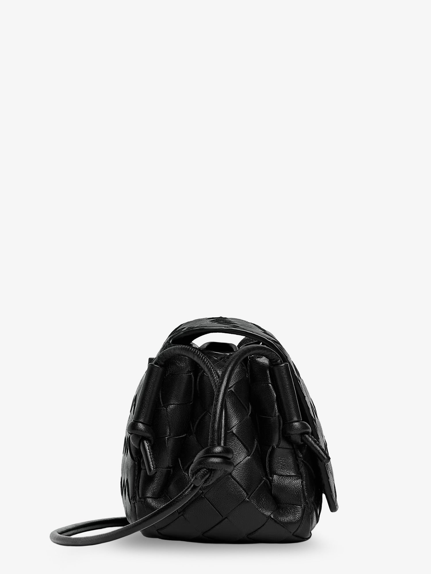Bottega Veneta Notturno clutch bag with leather shoulder strap