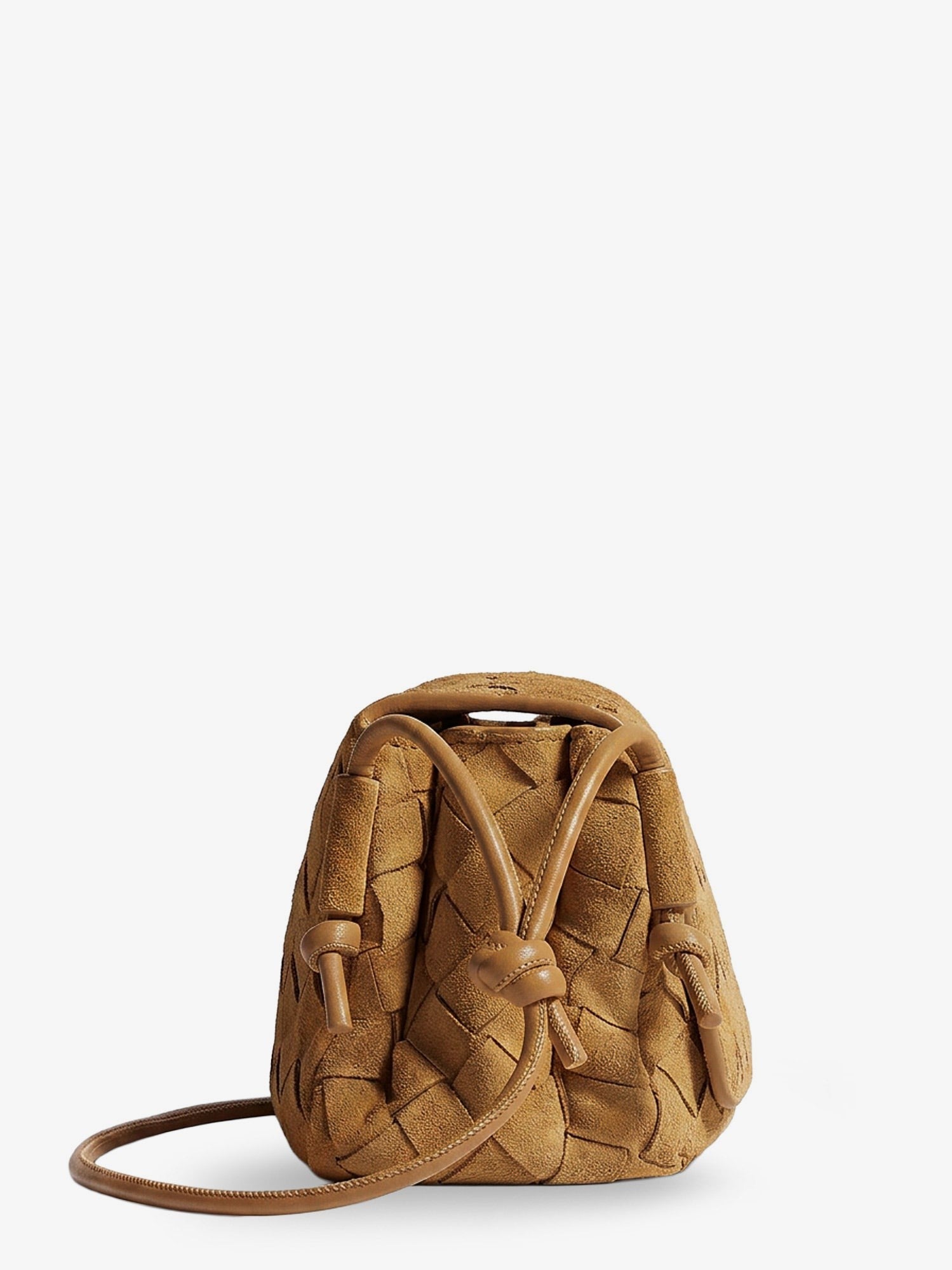 Bottega Veneta Notturno suede pouch