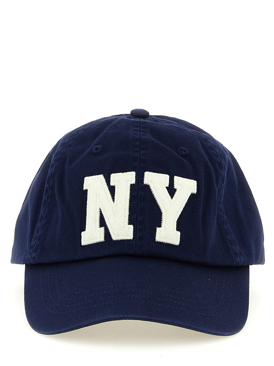 'NY' cap
