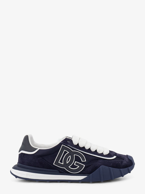 NY nylon and suede sneakers