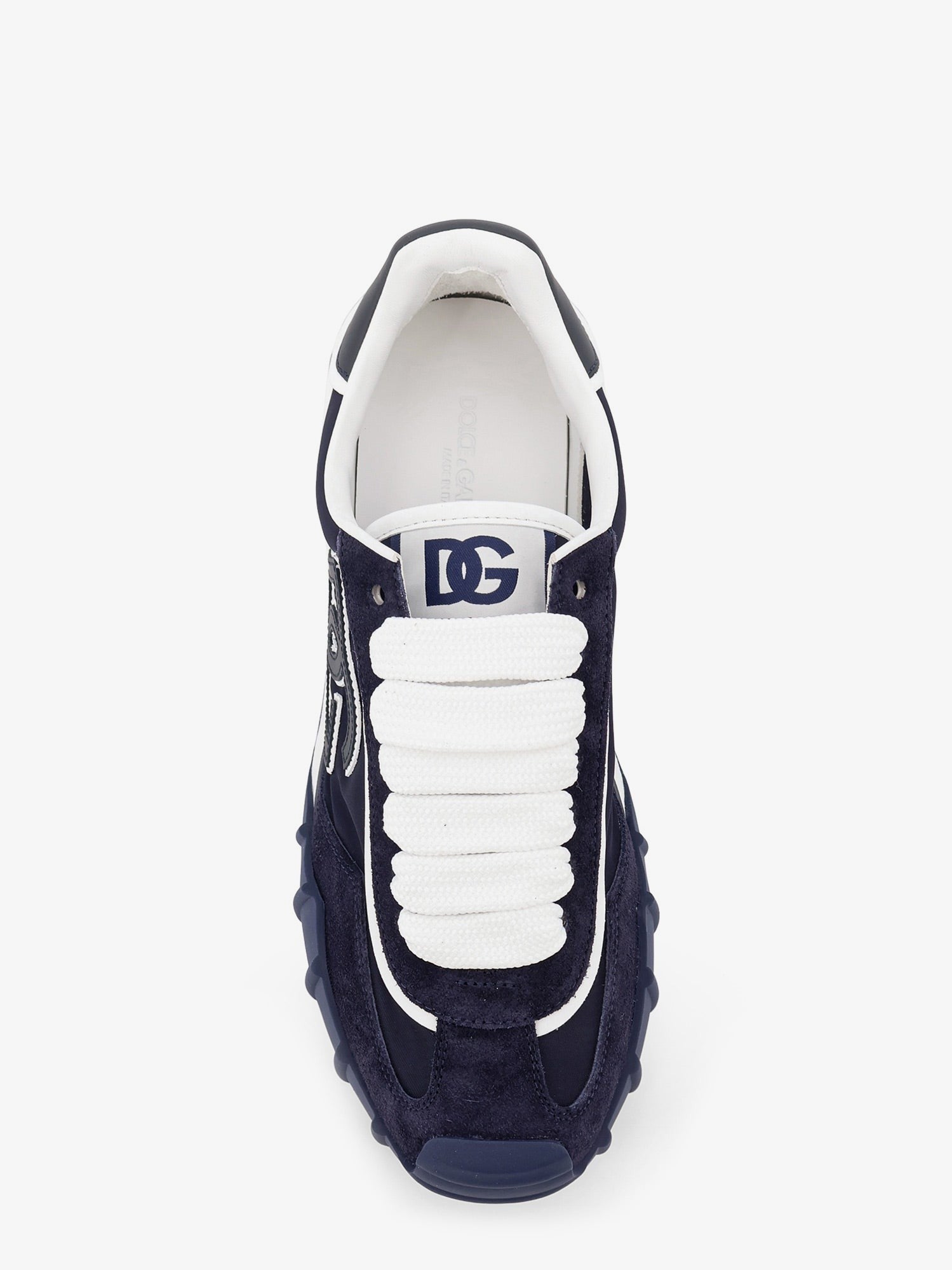NY nylon and suede sneakers
