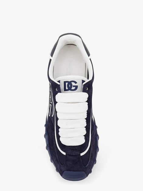 NY nylon and suede sneakers