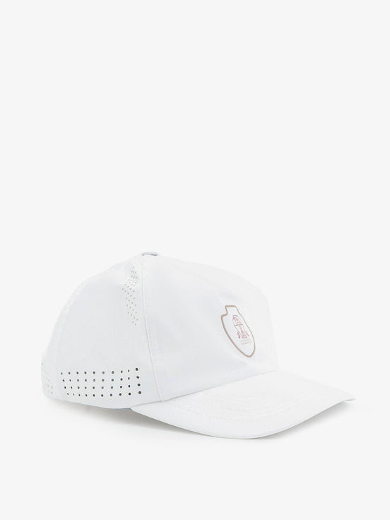 Nylon hat with logo on the front