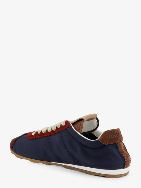 Miu Miu Nylon sneakers with suede inserts
