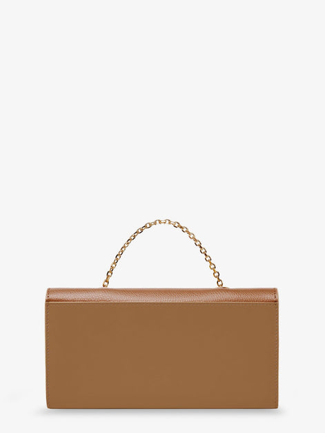 Fendi On Chain FF Diamonds Leather Wallet