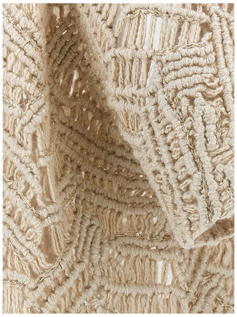 'OPERA Dazzling Macramé' cardigan