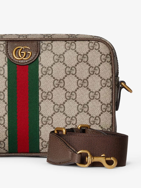 Ophidia GG Supreme Fabric crossbody bag