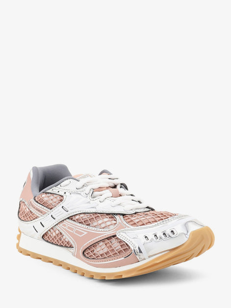 Orbit Mesh and Leather Sneakers