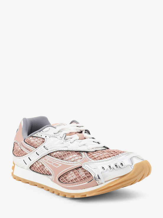 Orbit Mesh and Leather Sneakers