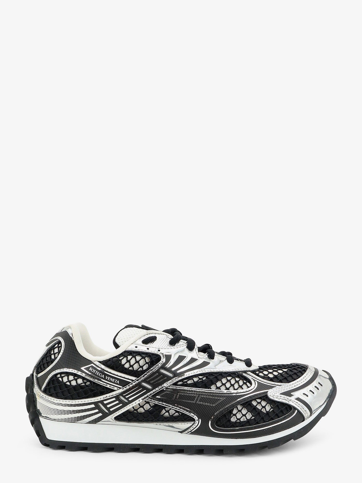 Orbit mesh sneakers with rubber inserts