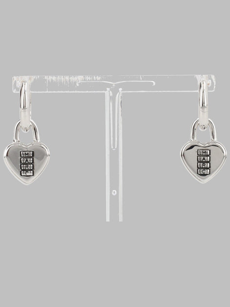 Orecchini "Heart Padlock"
