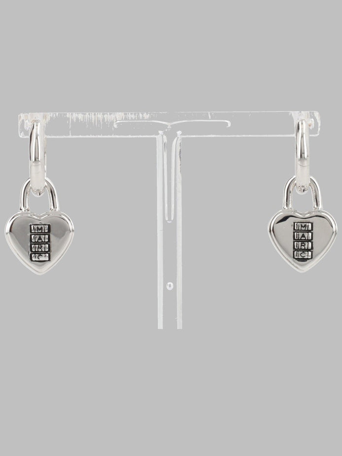 Orecchini "Heart Padlock"