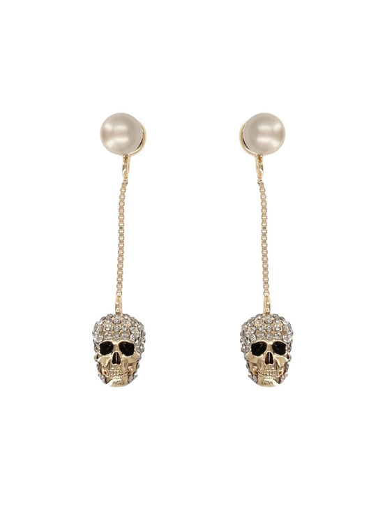 ORECCHINI PENDENTI "SKULL"