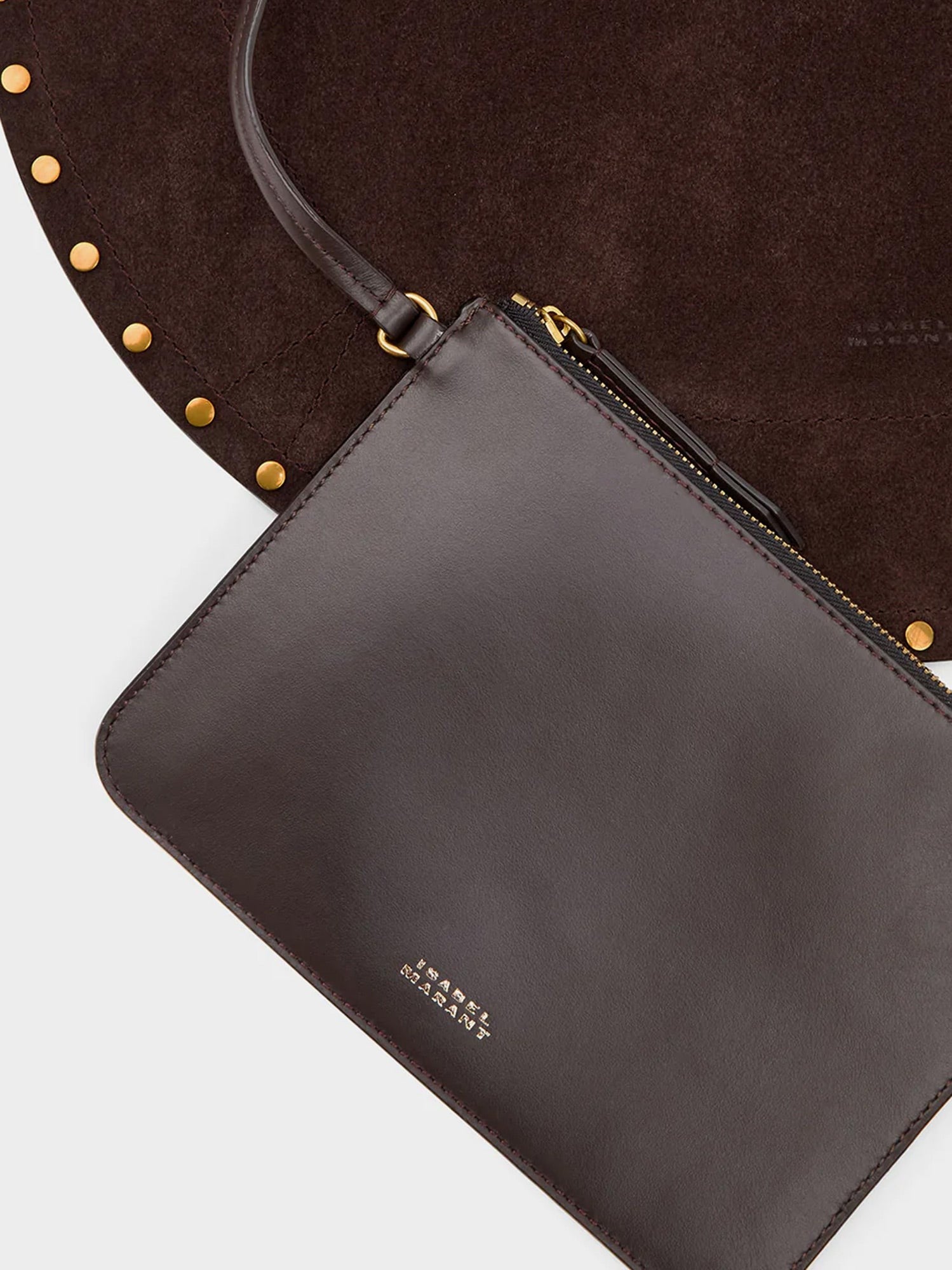 Oskan Hobo Suede Shoulder Bag