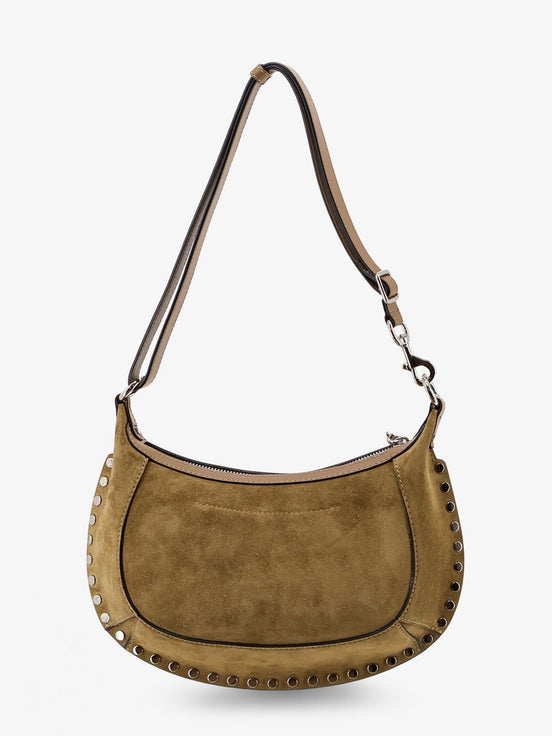 Oskan Moon suede shoulder bag