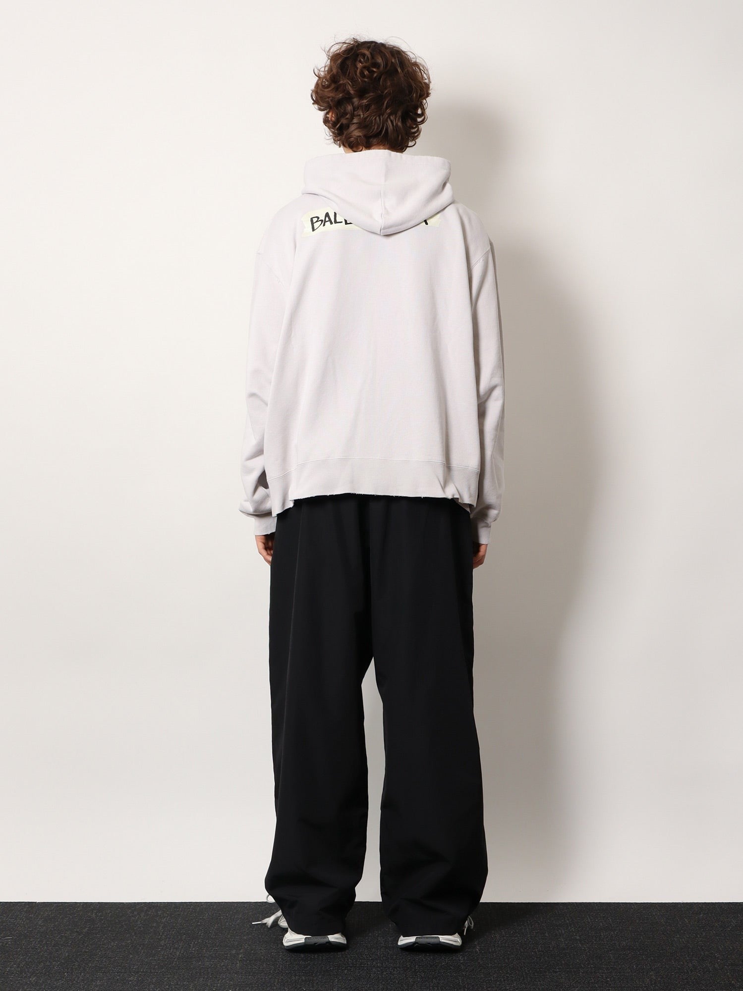 Over Zip-Up Hoodie cotton sweatshirt