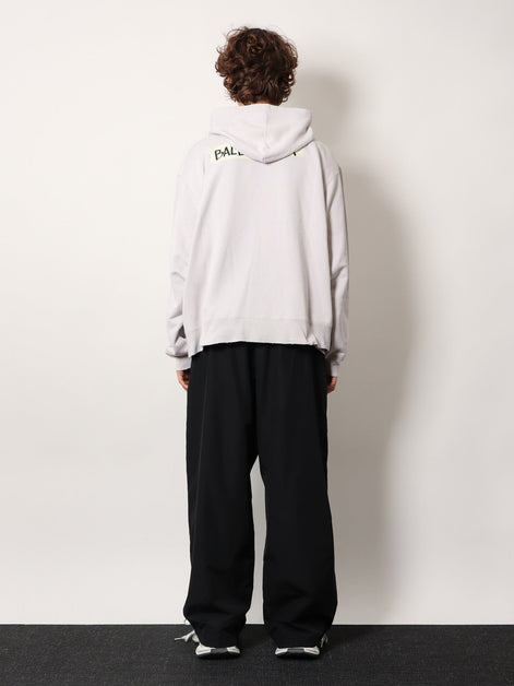 Over Zip-Up Hoodie cotton sweatshirt