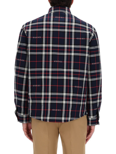 Gucci OVERSHIRT WITH LOGO