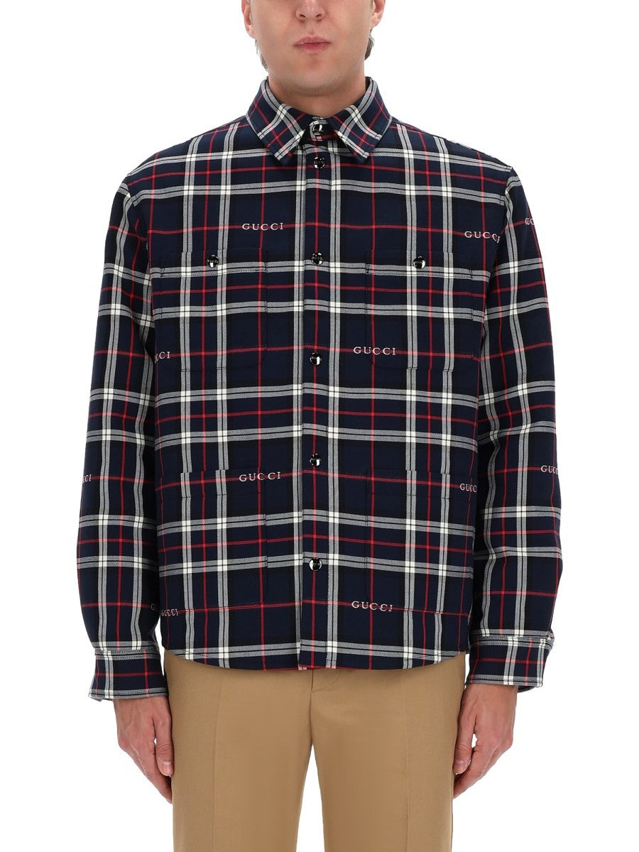Gucci OVERSHIRT WITH LOGO