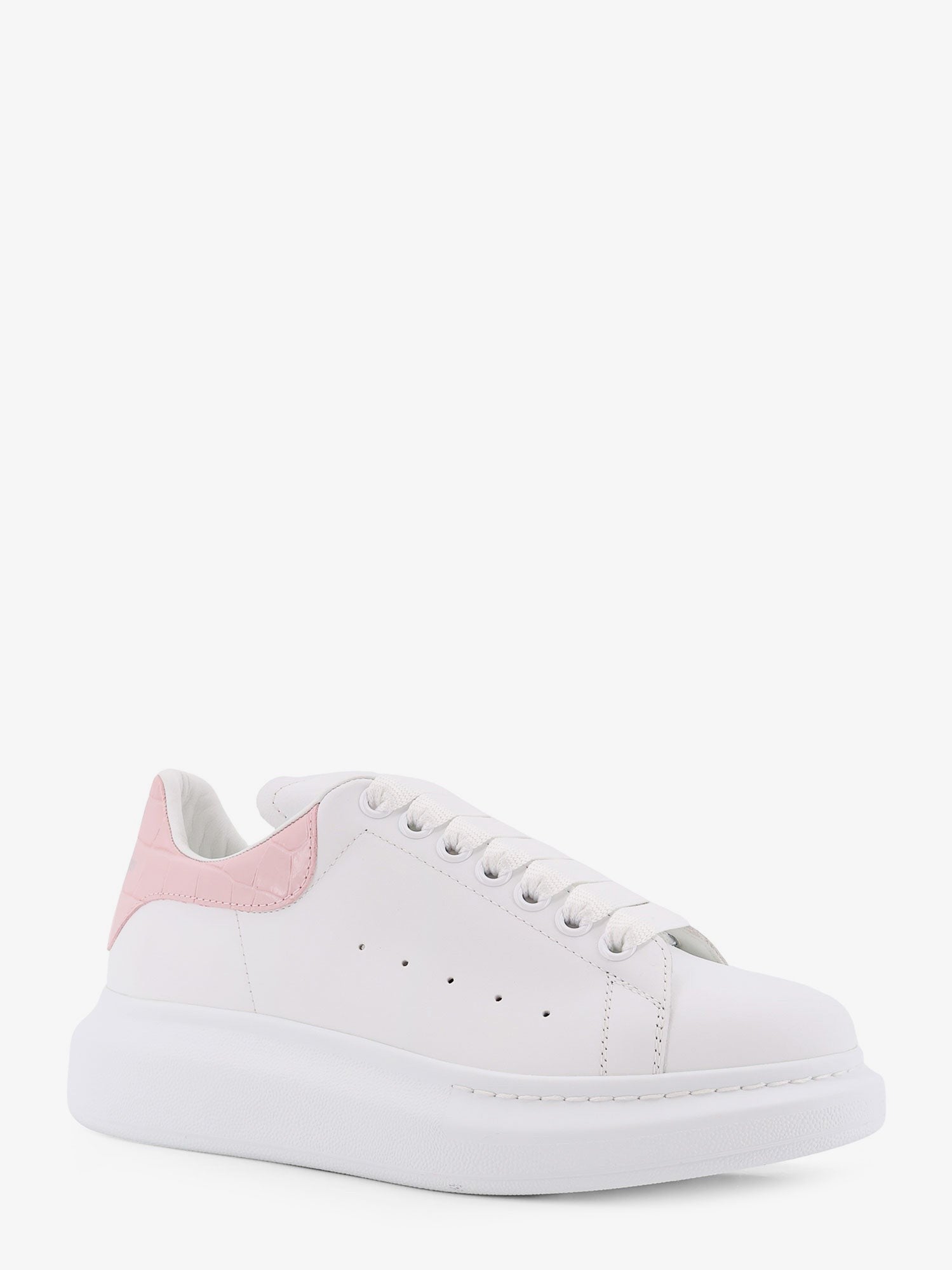 Oversize leather sneakers