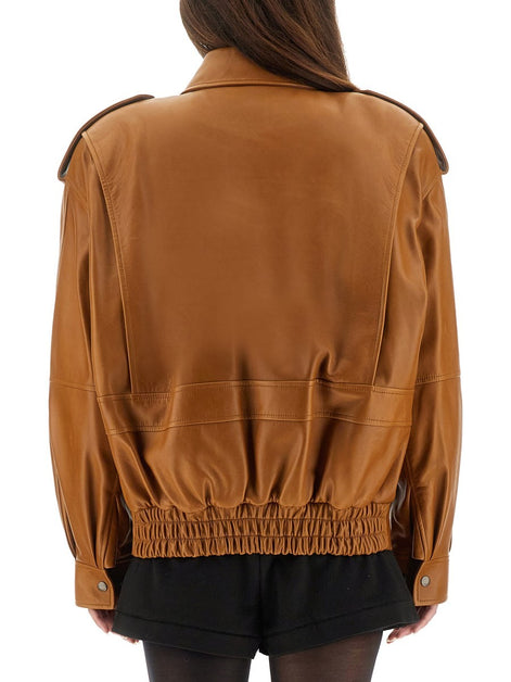 OVERSIZED LEATHER JACKET