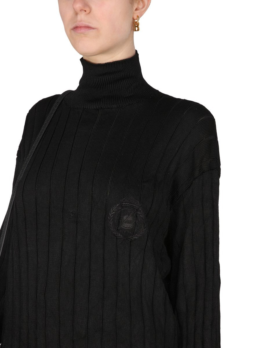 OVERSIZED TURTLENECK PULLOVER
