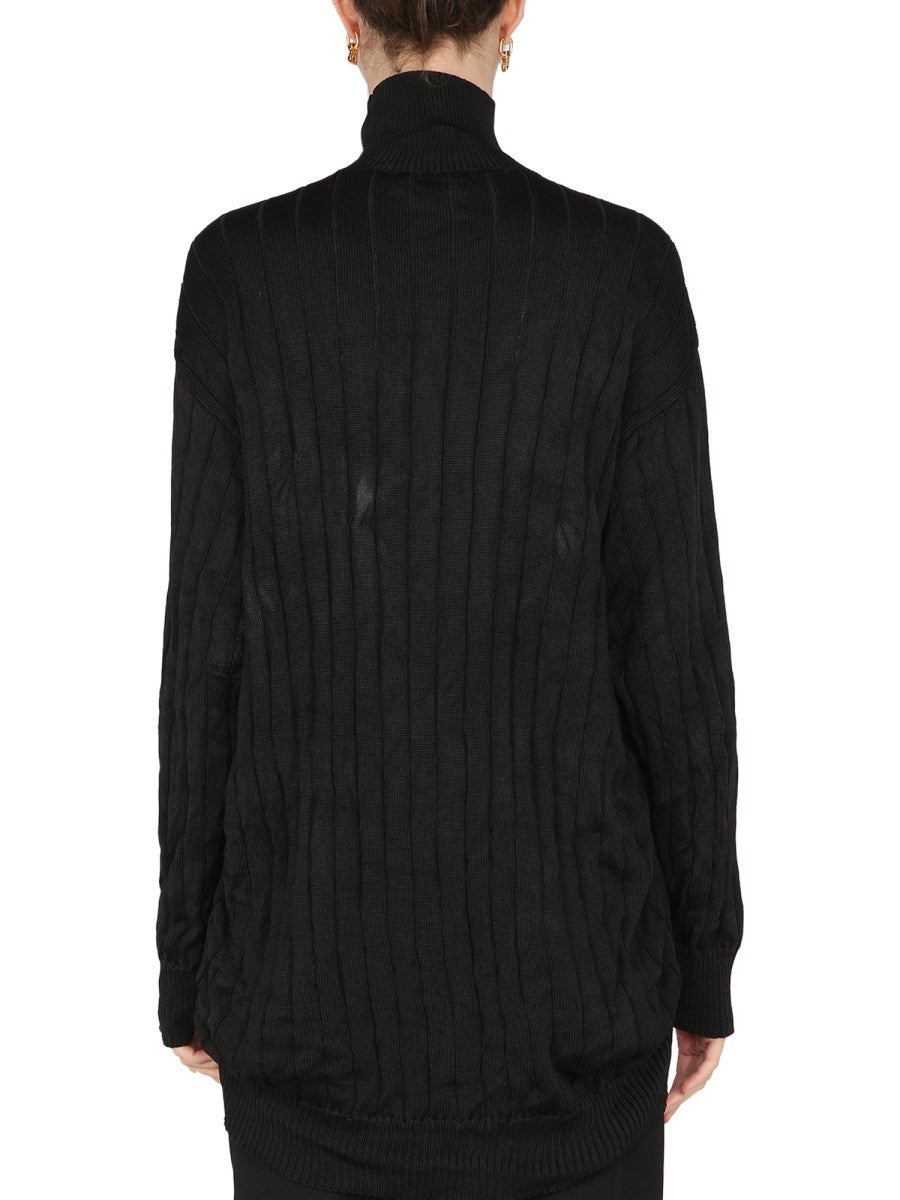 OVERSIZED TURTLENECK PULLOVER