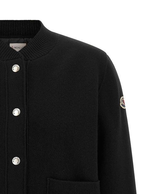 Moncler Padded back cardigan