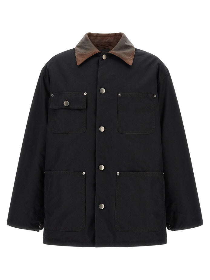 Padded canvas jacket