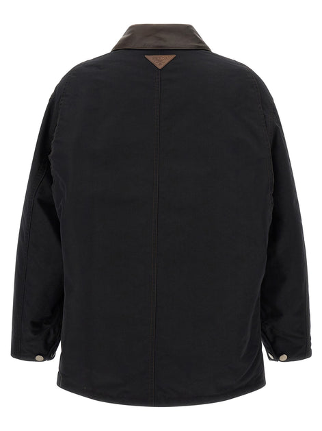PRADA Padded canvas jacket