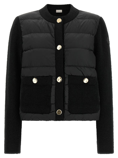 Padded cardigan