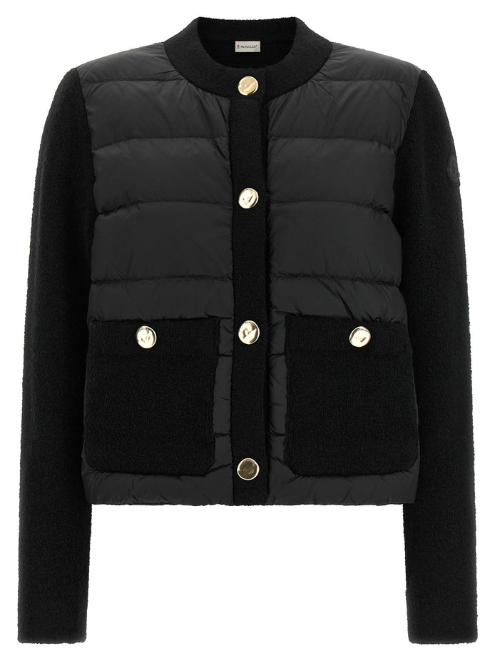 Padded cardigan