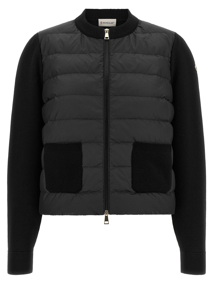 Padded cardigan