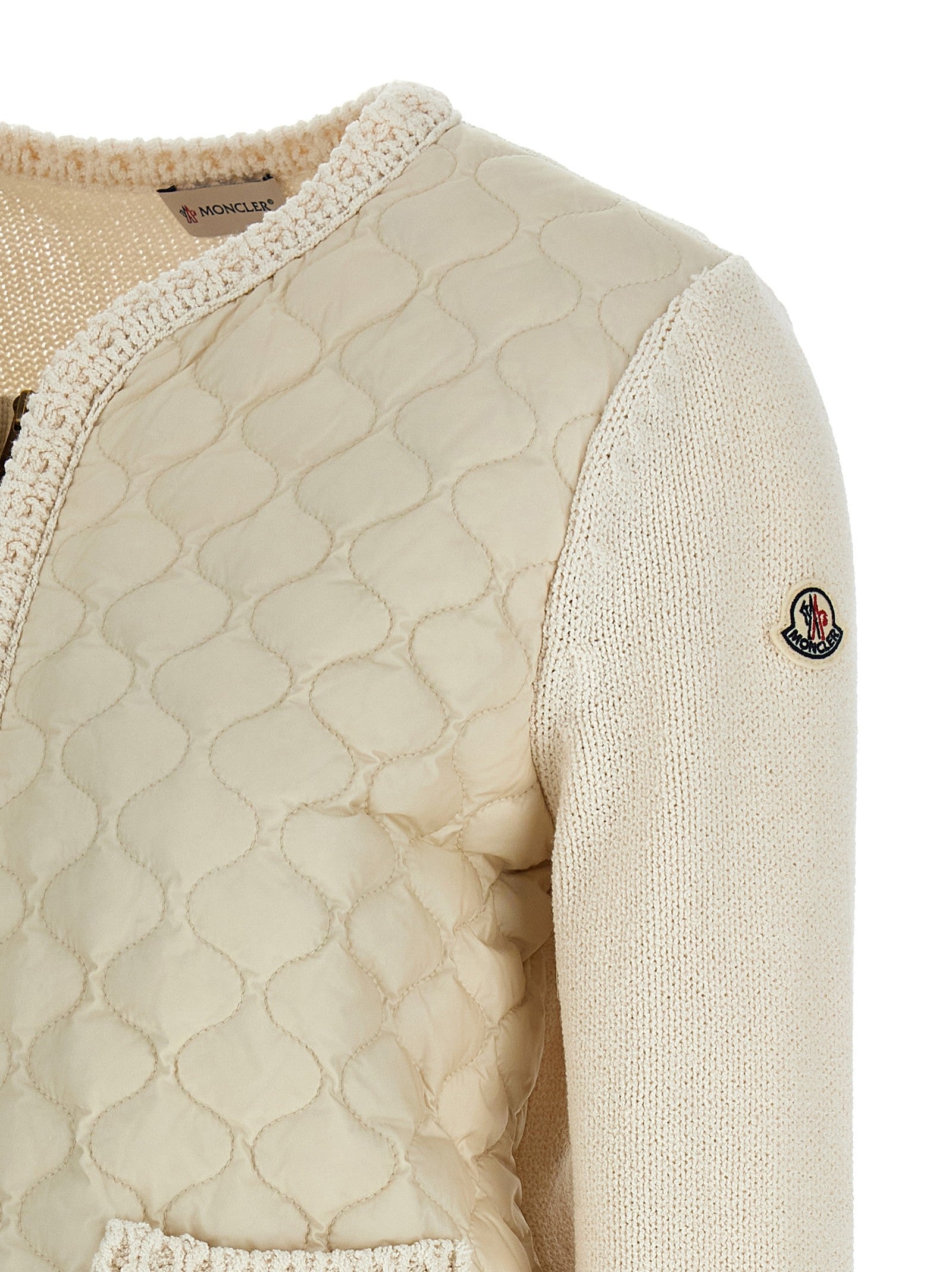 Padded cardigan