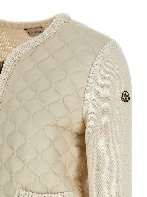 Padded cardigan