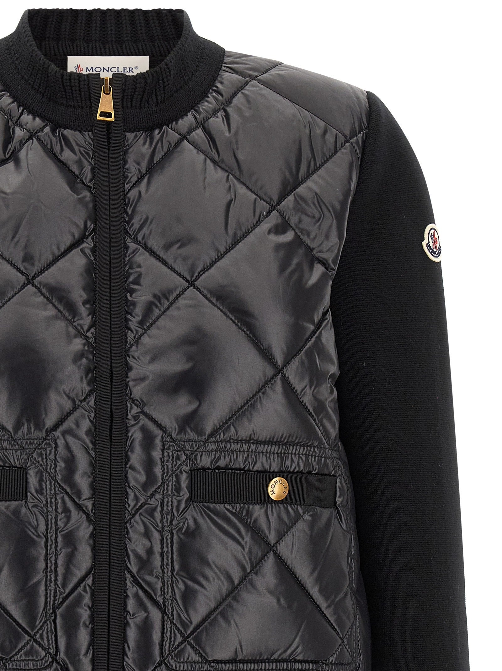 Padded cardigan
