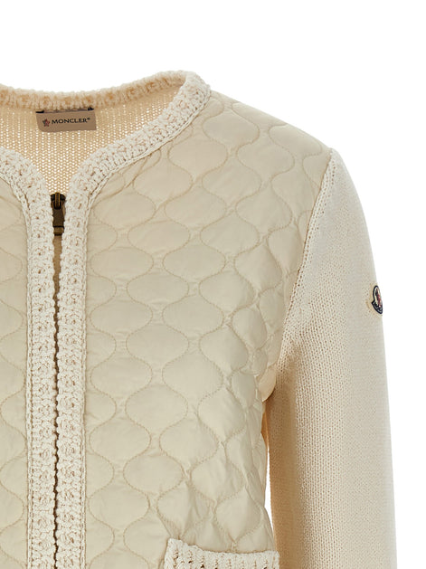 Padded cardigan