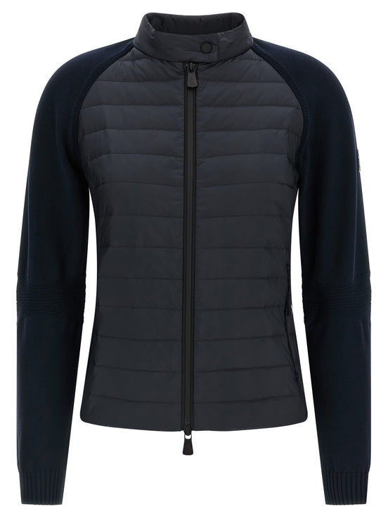 Padded cardigan